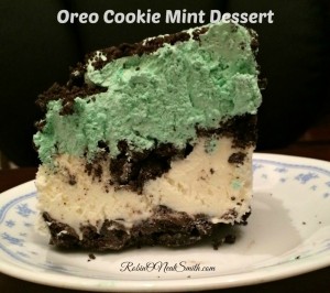 Oreo Cookie Mint Dessert from Robin Smith